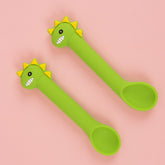 Soft Silicone Baby Training Feeding Spoon