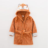 Infant Cartoon Animal Hooded Bathrobe