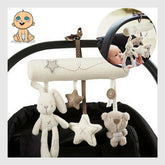 Plush Baby Stroller Hanging Rattles