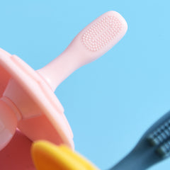 Baby Silicone Training Toothbrush Set