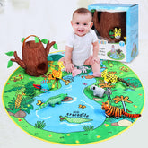 Animal Baby Play Blanket Early Education