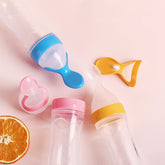 Silicone Baby Rice Paste Feeding Bottle