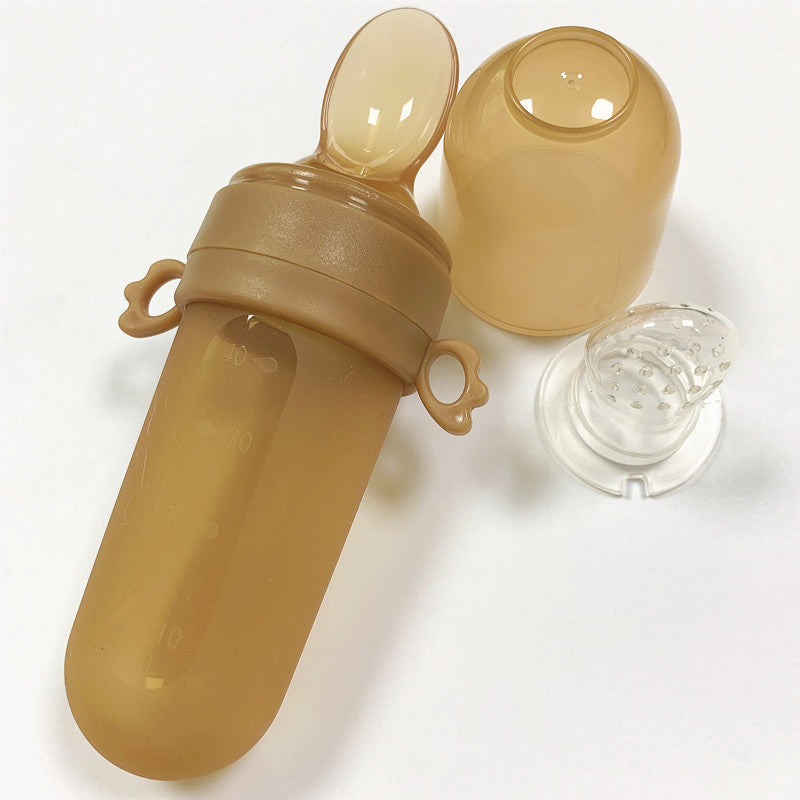 Silicone Baby Rice Cereal Feeding Bottle