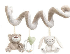 Plush Baby Stroller Hanging Rattles