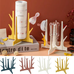 Creative Tree Branch Baby Bottle Drying Rack