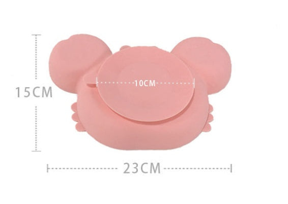 Non-Slip Silicone Baby Feeding Bowl