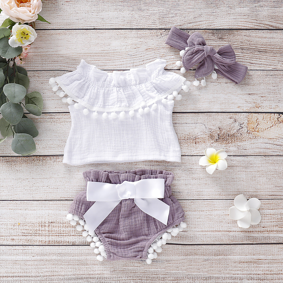 Comfortable Baby Clothes and Pants Set