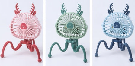 Portable USB Baby Stroller Fan