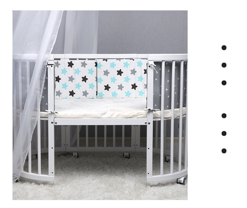 Thick Baby Crib Bumper Cushion