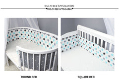 Thick Baby Crib Bumper Cushion