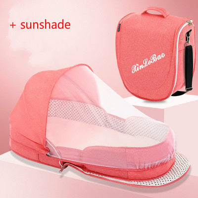 Portable Foldable Baby Crib Bed