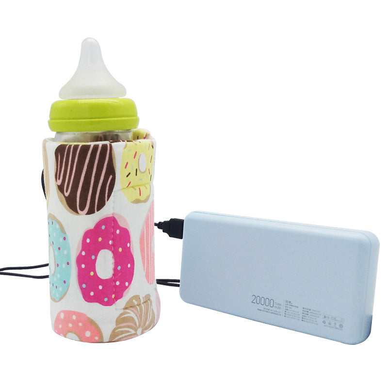 Portable USB Baby Bottle Warmer Bag