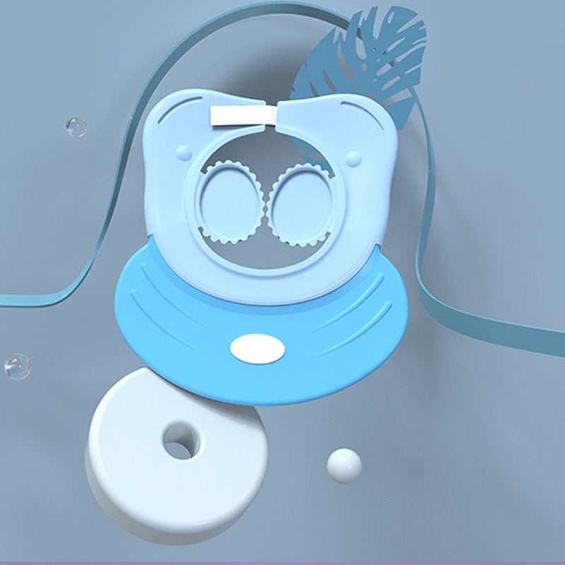Waterproof Baby Earmuff Shampoo Cap