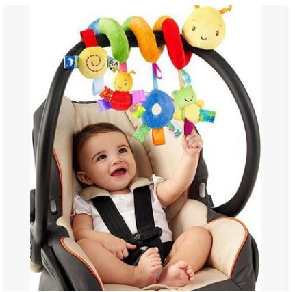 Plush Baby Stroller Hanging Rattles