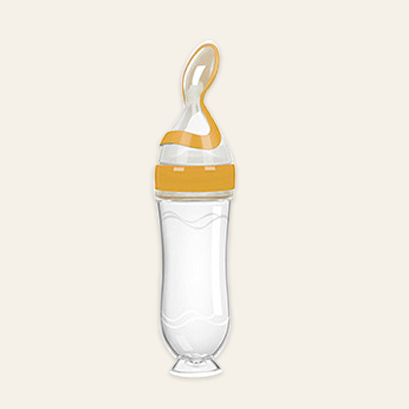 Silicone Baby Rice Paste Feeding Bottle