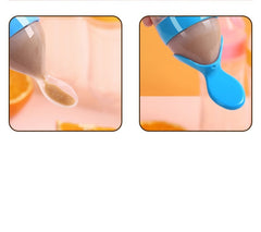 Silicone Baby Rice Paste Feeding Bottle