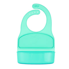 3D Waterproof Soft Plastic Baby Bib