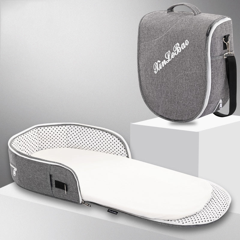 Portable Foldable Baby Crib Bed
