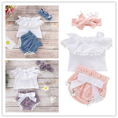 Comfortable Baby Clothes and Pants Set