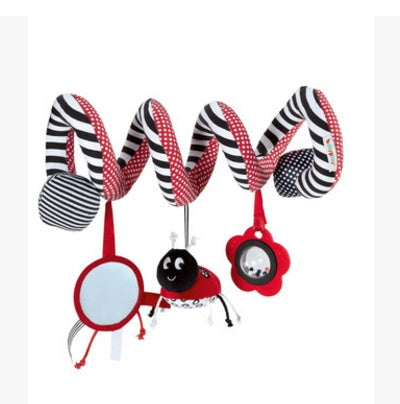 Plush Baby Stroller Hanging Rattles