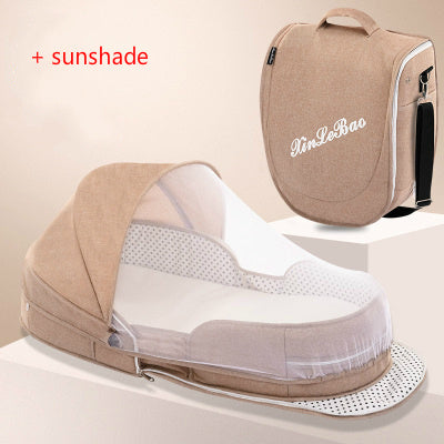 Portable Foldable Baby Crib Bed