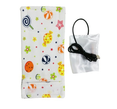 Portable USB Baby Bottle Warmer Bag