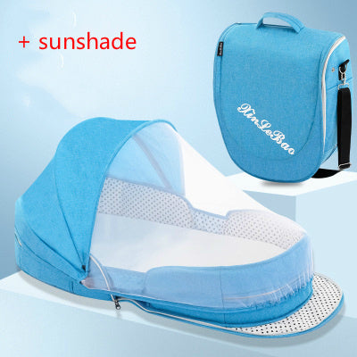 Portable Foldable Baby Crib Bed