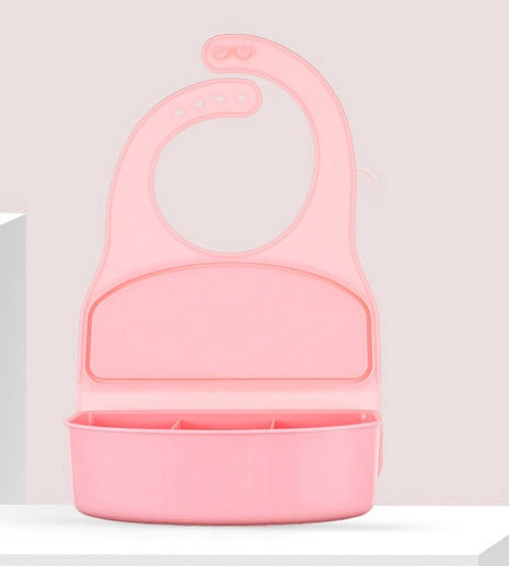 3D Waterproof Soft Plastic Baby Bib