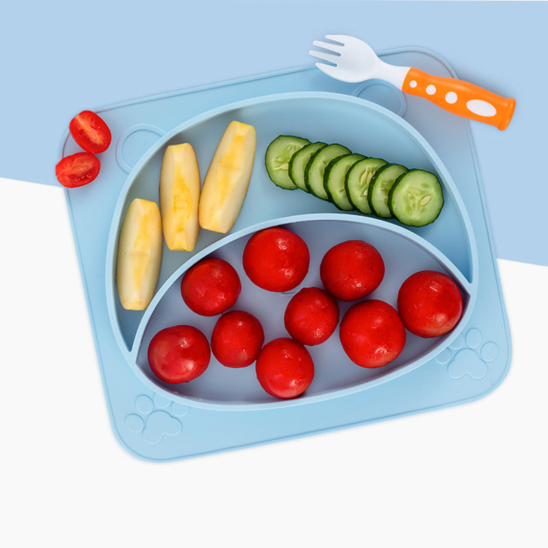 Non-Slip Silicone Baby Feeding Bowl
