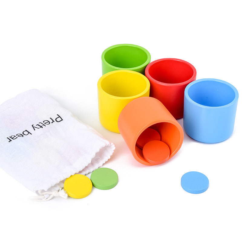 Wooden Color Sorting Educational Kids Toy
