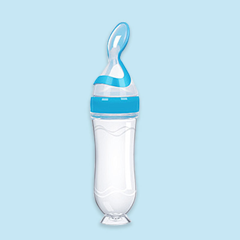 Silicone Baby Rice Paste Feeding Bottle