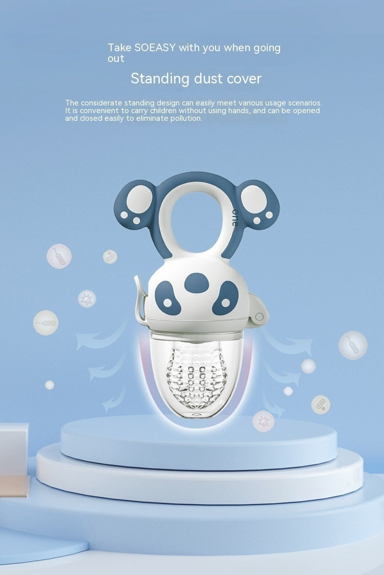 Happy Bite Silicone Baby Fruit Feeder