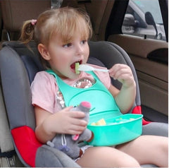3D Waterproof Soft Plastic Baby Bib
