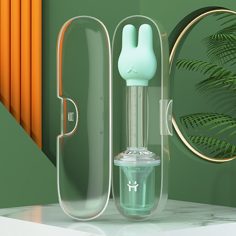 Silicone Baby Medicine and Juice Feeder