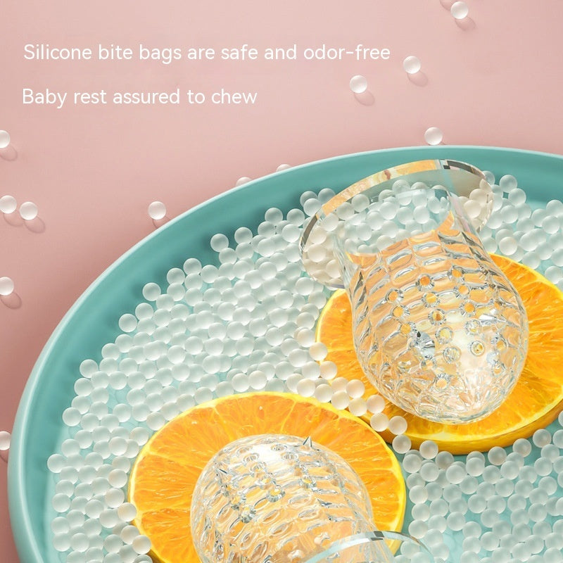 Happy Bite Silicone Baby Fruit Feeder