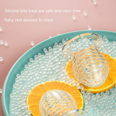 Happy Bite Silicone Baby Fruit Feeder