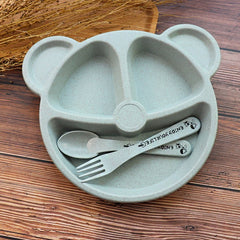 Cartoon Panda Baby Feeding Dinnerware Set