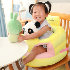 Anti-Rollover Baby Plush Learning Sofa