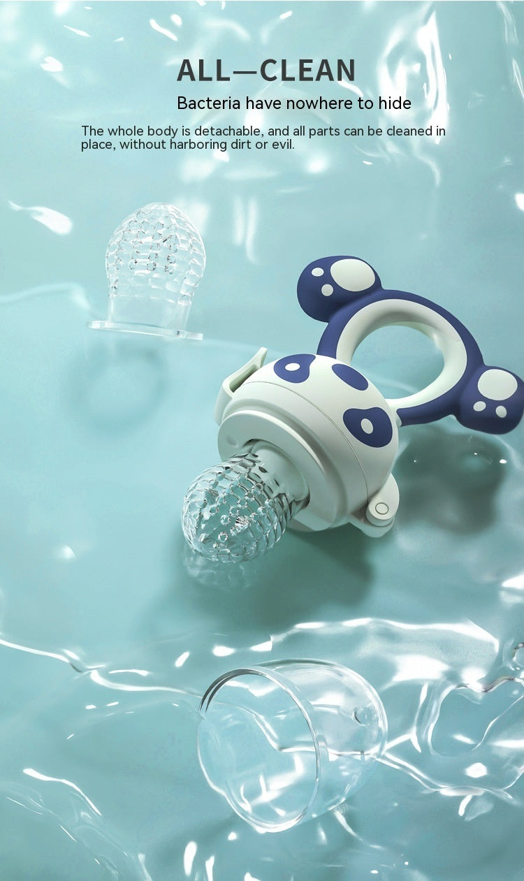 Happy Bite Silicone Baby Fruit Feeder