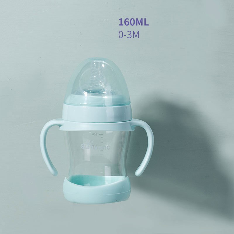 Soft Silicone Newborn Baby Feeding Bottle
