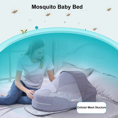 Portable Foldable Baby Crib Bed