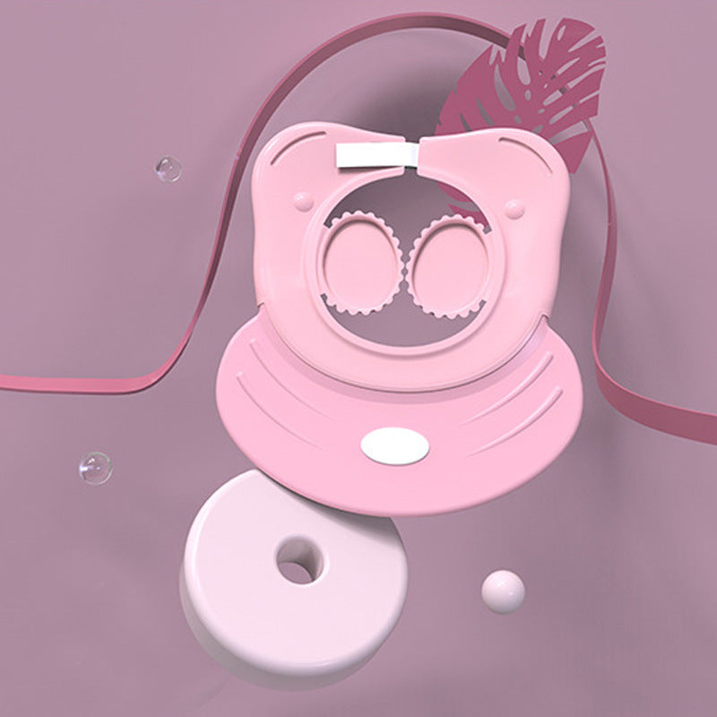 Waterproof Baby Earmuff Shampoo Cap