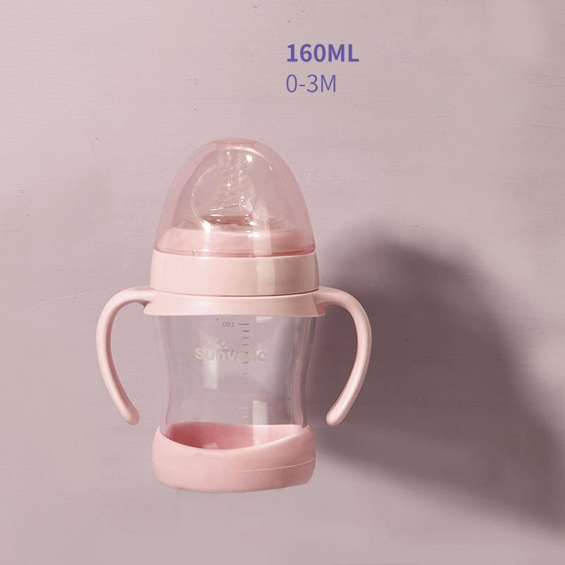 Soft Silicone Newborn Baby Feeding Bottle