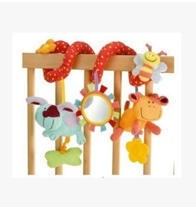 Plush Baby Stroller Hanging Rattles