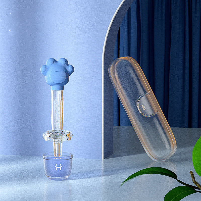 Silicone Baby Medicine and Juice Feeder