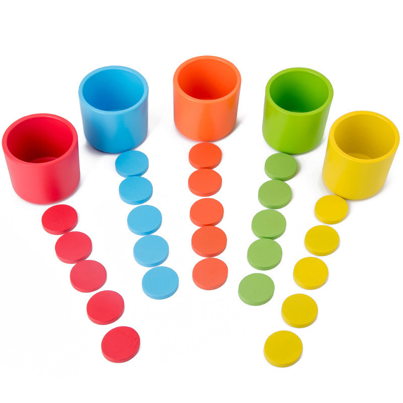 Wooden Color Sorting Educational Kids Toy
