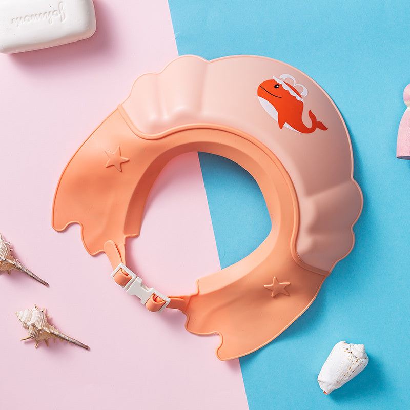 Adjustable Baby Shower Shampoo Hat
