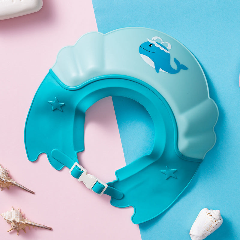 Adjustable Baby Shower Shampoo Hat