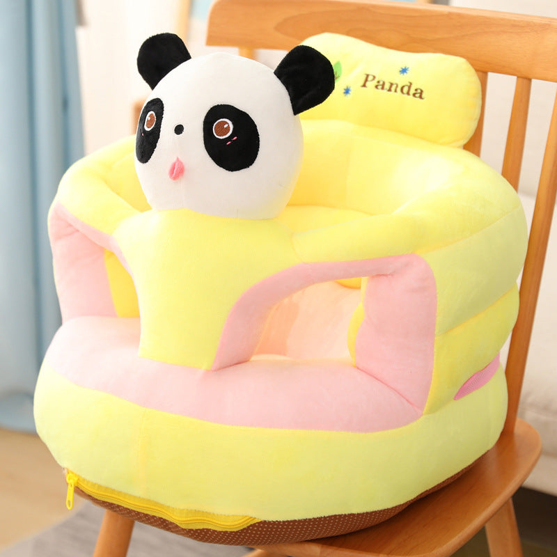 Anti-Rollover Baby Plush Learning Sofa