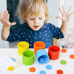 Wooden Color Sorting Educational Kids Toy